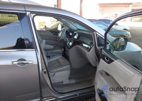 2012 Nissan Quest Sl z USA, uszkodzony, nr VIN JN8AE2KP1C9047330